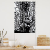 Das MUSEUM Zazzle-Poster von Snowy Maple Poster (Küche)