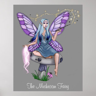 Das Mushroom-Feed Poster/Print Poster