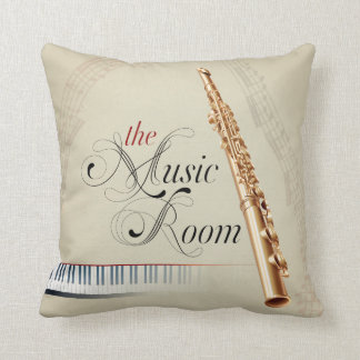 Das Musik-Raum-Flöten-Kissen Kissen
