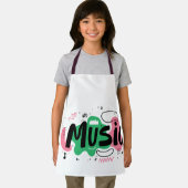 Das musikalische Design Schürze (Insitu)