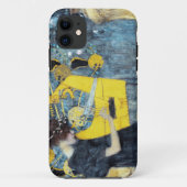 Das Musikbild von Gustav Klimt Case-Mate iPhone Hülle (Rückseite)