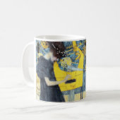 Das Musikbild von Gustav Klimt Kaffeetasse (Vorderseite Links)