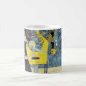 Das Musikbild von Gustav Klimt Kaffeetasse (Mittel)