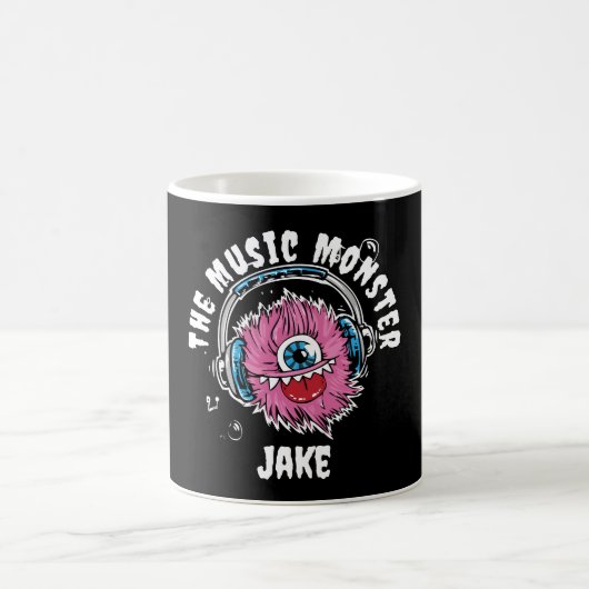 Das Musikmonster Personalisiert Coffee Tasse (Mittel)