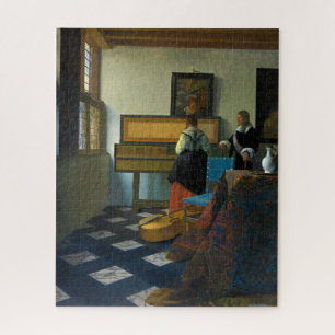 Das Musikunterricht von Johannes Vermeer Puzzle