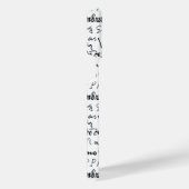 Das Muster berühmter Künstler iPhone Hülle (Rechte Seite)