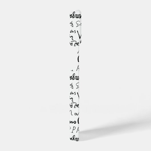 Das Muster berühmter Künstler iPhone Hülle (Rechte Seite)