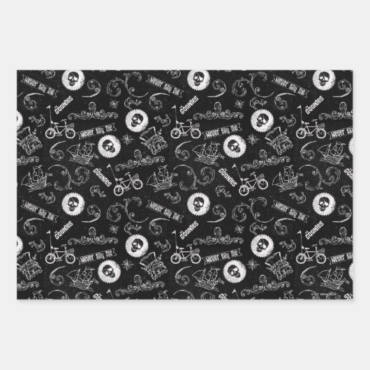 Das Muster der Goonies-Symbole Geschenkpapier Set (Vorderseite 3)