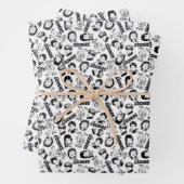 Das Muster der Goonies-Zeichen Geschenkpapier Set (Beispiel)