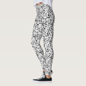 Das Muster der Goonies-Zeichen Leggings (Links)
