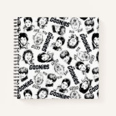 Das Muster der Goonies-Zeichen Notizblock (Vorderseite)