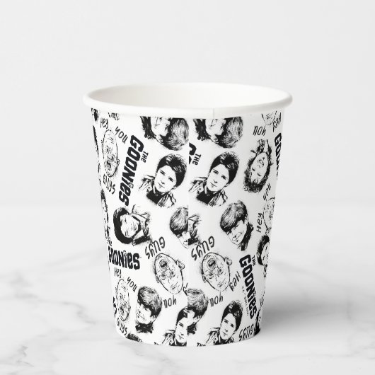 Das Muster der Goonies-Zeichen Pappbecher (Rechts)