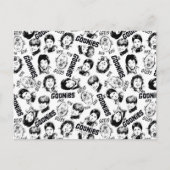 Das Muster der Goonies-Zeichen Postkarte (Vorderseite)