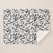 Das Muster der Goonies-Zeichen Sherpadecke (Vorderseite (Horizontal))