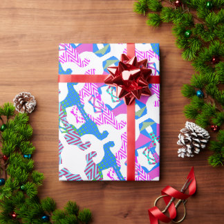 Das Muster der großen Dürre Geschenkpapier
