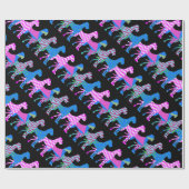 Das Muster der großen Dürre Geschenkpapier (Flach)