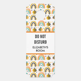 Das Muster der Hummeln und Regenbogen darf nicht g Türanhänger