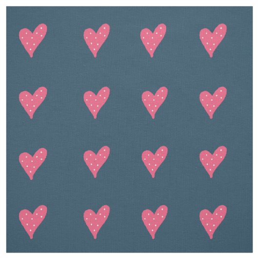 Das Muster der rosa Herz Zeichne Stoff (Muster)