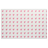 Das Muster der rosa Herz Zeichne Stoff (Fat Quarter (45,7 x 55,9 cm))