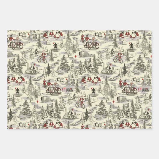 Das Muster des Club-Friedhofs der Verlierer Geschenkpapier Set (Vorderseite 2)