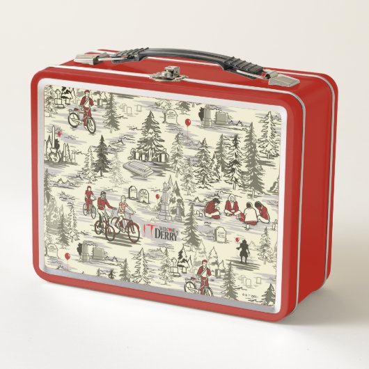 Das Muster des Club-Friedhofs der Verlierer Metall Brotdose (Vorderseite)