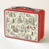 Das Muster des Club-Friedhofs der Verlierer Metall Brotdose (Rückseite)