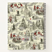 Das Muster des Club-Friedhofs der Verlierer Notizblock (Rückseite)