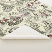 Das Muster des Club-Friedhofs der Verlierer Sherpadecke (3/4)