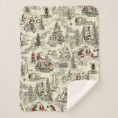 Das Muster des Club-Friedhofs der Verlierer Sherpadecke (Vorderseite)