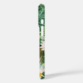 Das Muster des tropischen Lotus-Lotus Case-Mate iPhone Hülle (Rückseite / Links)