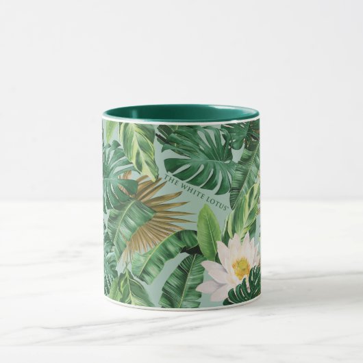 Das Muster des tropischen Lotus-Lotus Tasse (Zentrum)