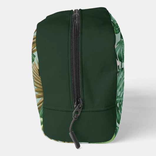 Das Muster des tropischen Lotus-Lotus Waschbeutel (Rechts)