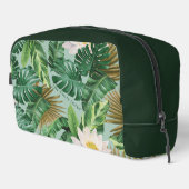 Das Muster des tropischen Lotus-Lotus Waschbeutel (Rechte Ecke)