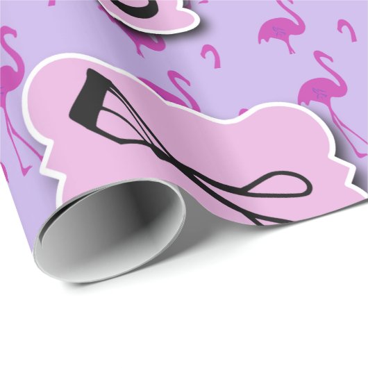 Das Muster für cosmetische Logos Geschenkpapier (Rolleneckpunkt)