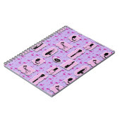 Das Muster für cosmetische Logos Notizblock (Linke Seite)