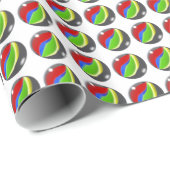 Das Muster für die Wiedergabe von Game Marble Geschenkpapier (Rolleneckpunkt)