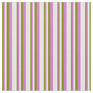 Das Muster ist grün, orchid und weiß Stoff