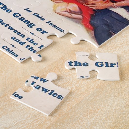 Das mutige Moxy-Gangster-Mädchen Puzzle (Seite)