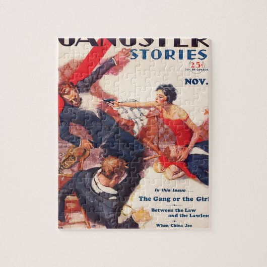 Das mutige Moxy-Gangster-Mädchen Puzzle (Vertikal)