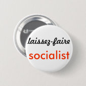 Das mutige u. das wünschenswerte: Laissez-Faire Button (Vorne & Hinten)