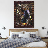 Das Mutterland Afrika Leinwanddruck (Insitu (Schlafzimmer))