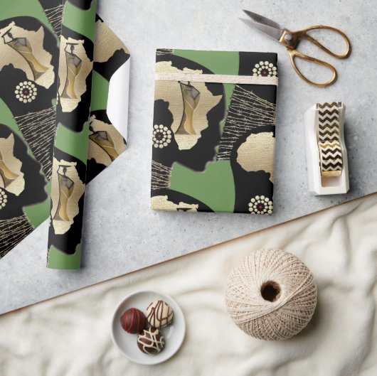 Das Mutterland Geschenkpapier (Kunsthandwerk)