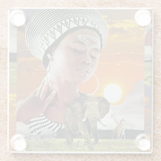 Das Mutterland Glasuntersetzer (Rückseite)