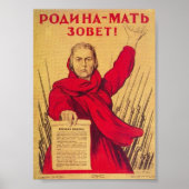 Das Mutterland nennt das Propagandaposter "WW2" Poster (Vorne)