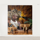 Das Mutterland Wandteppich (Vorderseite)