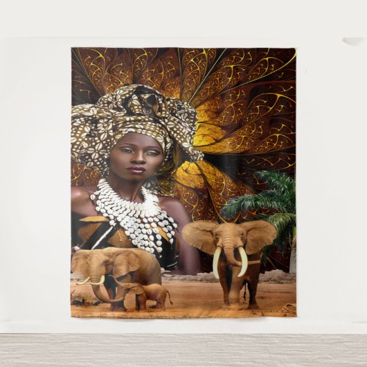 Das Mutterland Wandteppich (Vorderseite)