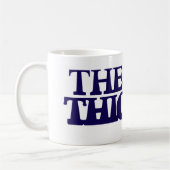 Das Mysterium der Plot Thickens Fun Plot Kaffeetasse (Links)