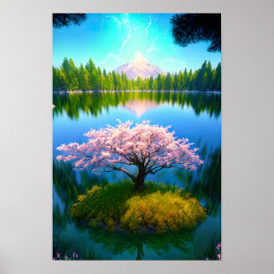 Das Mysterium Sakuras, der verzaubernde See Poster