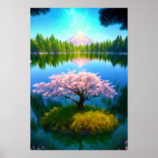Das Mysterium Sakuras, der verzaubernde See Poster (Vorne)