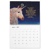"Das mystische Einhorn-" Kalender durch Elizabeth (Mär 2027)